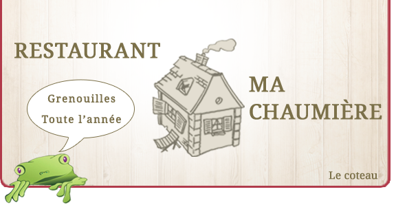 Logo restaurant ma chaumière